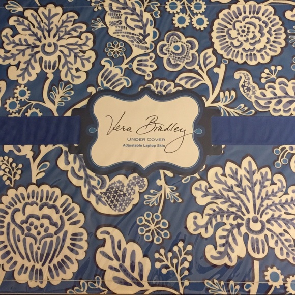 Vera Bradley Accessories - Vera Bradley Blue Lagoon Under Cover Laptop Skin
